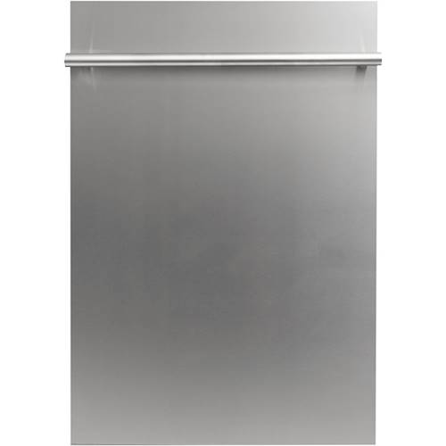 ZLINE - 18" Compact Top Control Built-In Dishwasher with Stainless Steel Tub, 40 dBa - Stainless steel
