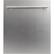 Front. ZLINE - 24" Compact Top Control Built-In Dishwasher with Stainless Steel Tub, 40 dBa - Stainless Steel.