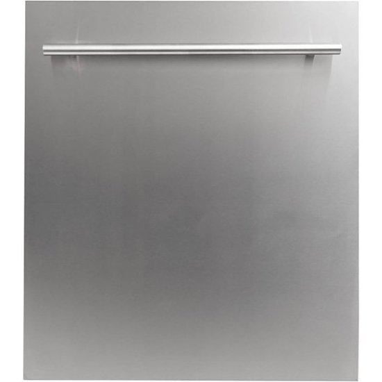 ZLINE – 24″ Compact Top Control Built-In Dishwasher with Tub, 40 dBa – Stainless steel