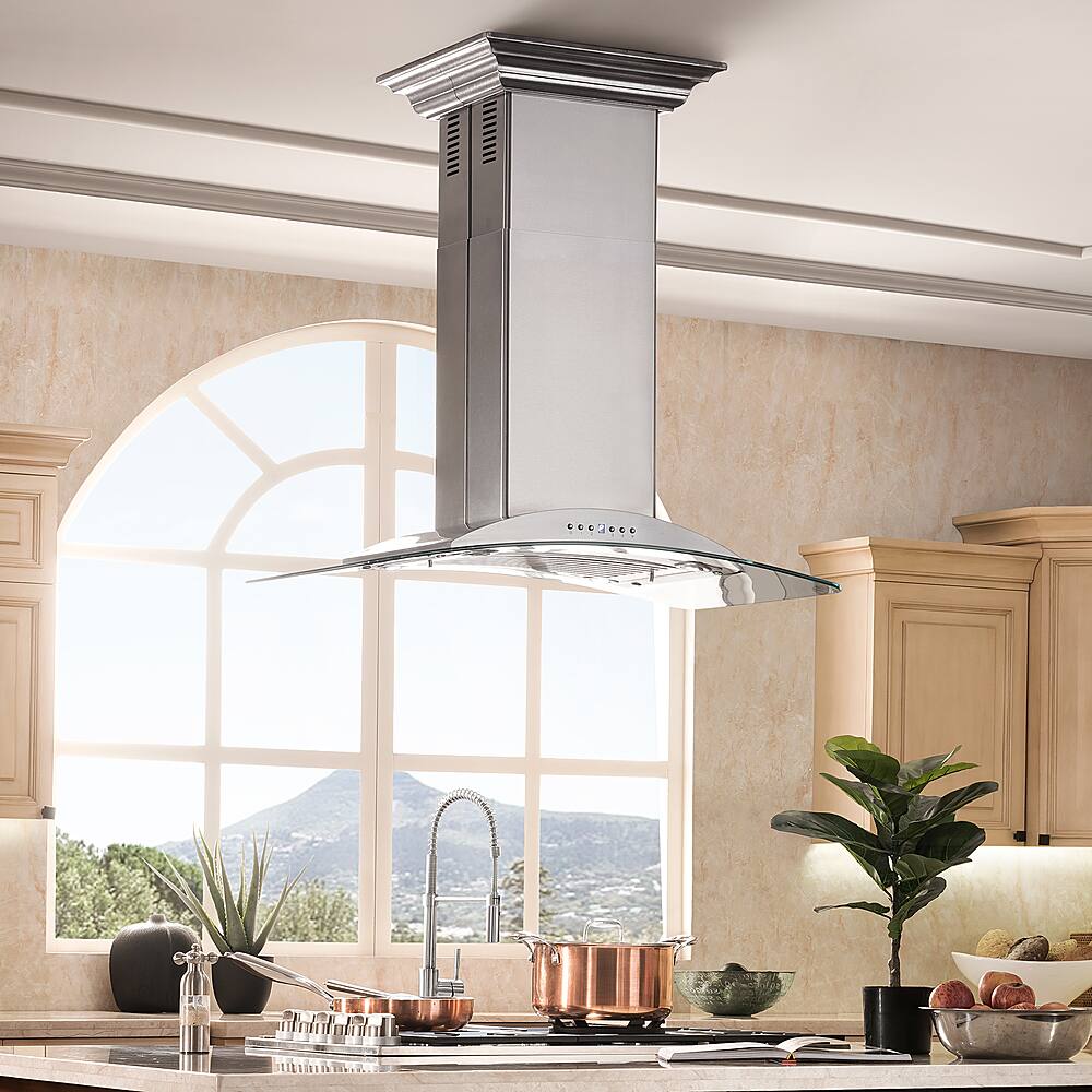 ZLINE 36" Externally Vented Range Hood Stainless Steel GL9I36 Best Buy