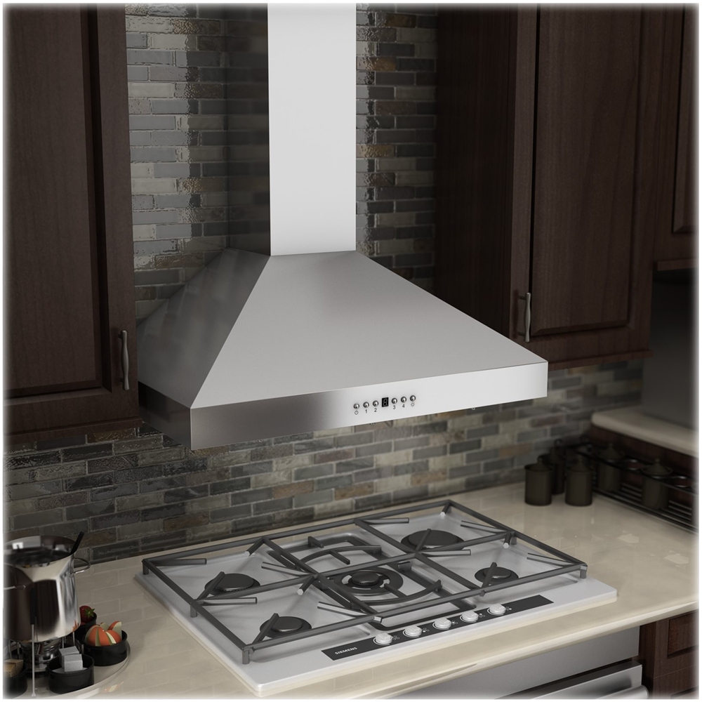 ZLINE 30 Externally Vented Range Hood Brushed Stainless Steel