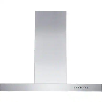 Front. ZLINE - 30" Externally Vented Range Hood - Brushed Stainless Steel.