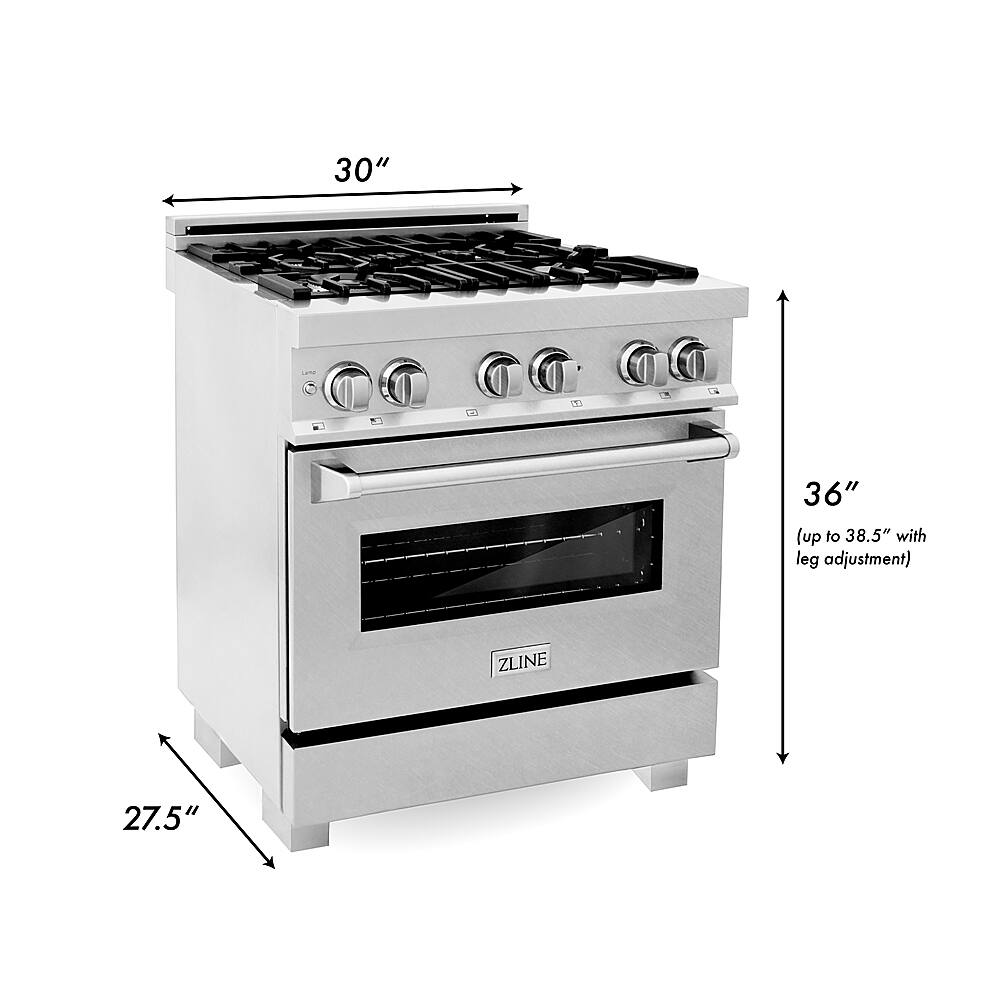 Customer Reviews ZLINE Dual Fuel Range with Gas Stove and Electric