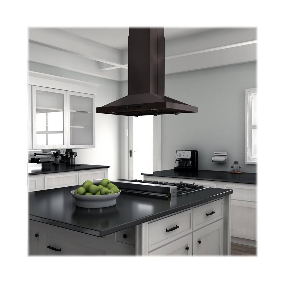 Alt View 12. ZLINE - 36" Externally Vented Range Hood - Stainless steel.