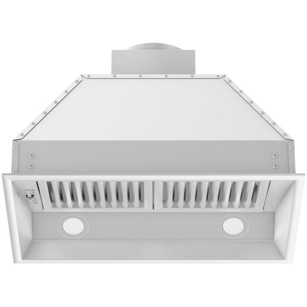 Alt View 11. ZLINE - 28" Externally Vented Range Hood - Stainless steel.