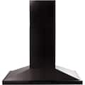 ZLINE - 30 inches - Externally Vented - Island Range Hood - Stainless Steel