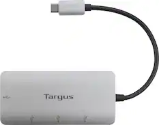 Front. Targus - Hub - Silver.