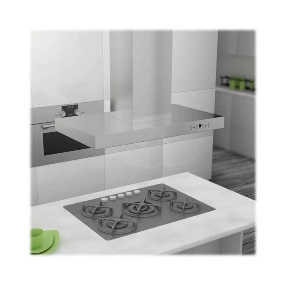 ZLINE 30 inches Externally Vented Island Range Hood Stainless Steel