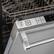 Alt View 17. ZLINE - 18 in. Compact Fingerprint Resistant Top Control Dishwasher with Stainless Steel Tub, 52dBa (DW-SN-18) - Stainless Steel.