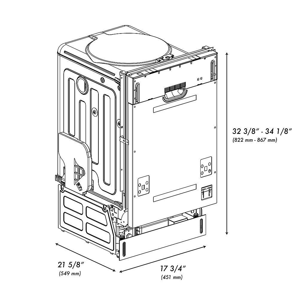 18 Compact Top Control Dishwasher with Stainless Steel Tub, 40dBa - On  Sale - Bed Bath & Beyond - 26413347