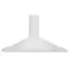 Left. ZLINE - 48" Externally Vented Range Hood - Brushed Stainless Steel.