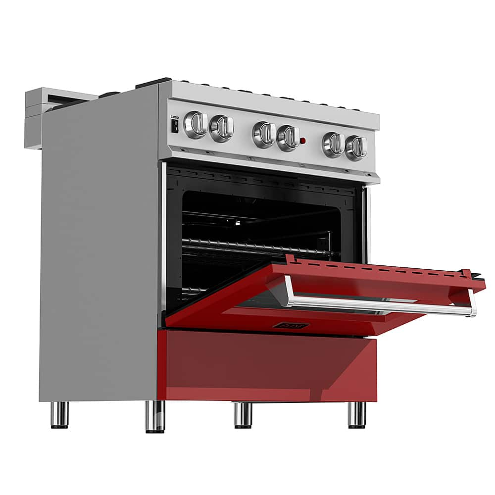 Customer Reviews: Zline 4.0 Cu. Ft. Dual Fuel Range With Gas Stove And 