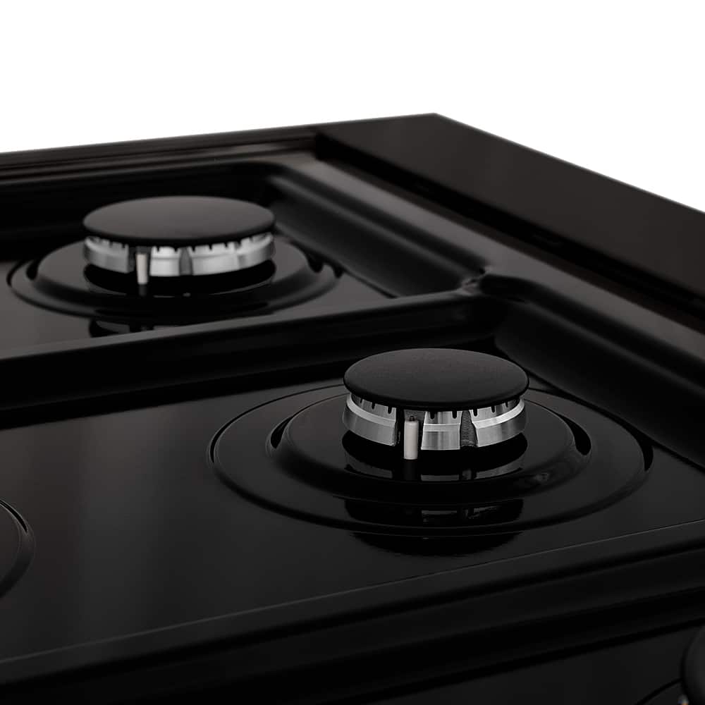 ZLINE Professional 48" Gas Cooktop with 7 Burners Black stainless steel