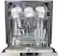 Alt View 13. ZLINE - ZLINE 24 in. Fingerprint Resistant Top Control Dishwasher with Stainless Steel Tub and Traditional Style Handle, 52dBa - Snow Stainless.