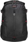 Front Zoom. Targus - 15.6” Terra Backpack with Rain Cover - Black.