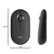 Alt View Zoom 16. Logitech - Pebble M350 Wireless Optical Ambidextrous Mouse with Silent Click - Graphite.