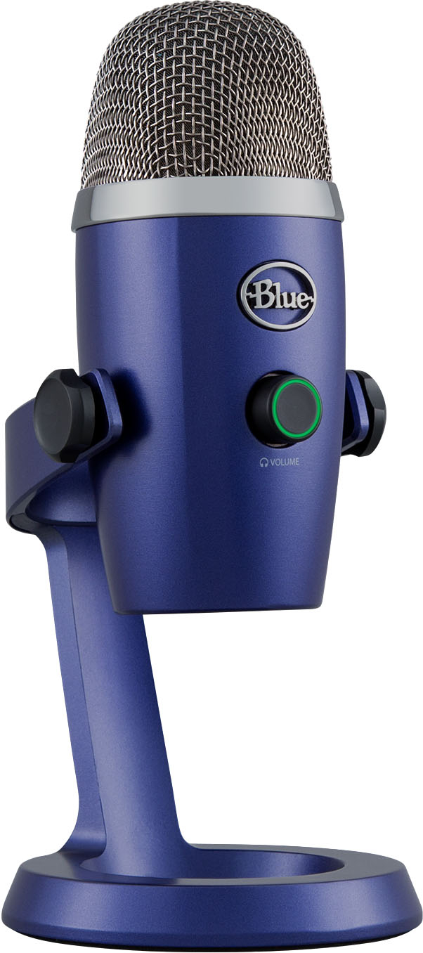 Blue Microphones Blue Yeti Nano Premium Wired Multi-Pattern USB Condenser  Microphone 988-000089 - Best Buy