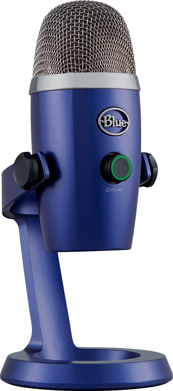 Blue Microphones Blue Yeti Nano Premium Wired Multi-Pattern USB Condenser  Microphone 988-000089 - Best Buy