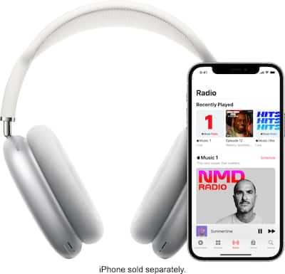 Apple Refurbished Excellent AirPods Max (Lightning) Silver MGYJ3AM Apple Refurbished Excellent AirPods Max (Lightning) Silver MGYJ3AM