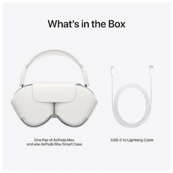 Apple AirPods Max (Lightning) Silver MGYJ3AM/A - Best Buy Apple AirPods Max (Lightning) Silver MGYJ3AM/A - Best Buy
