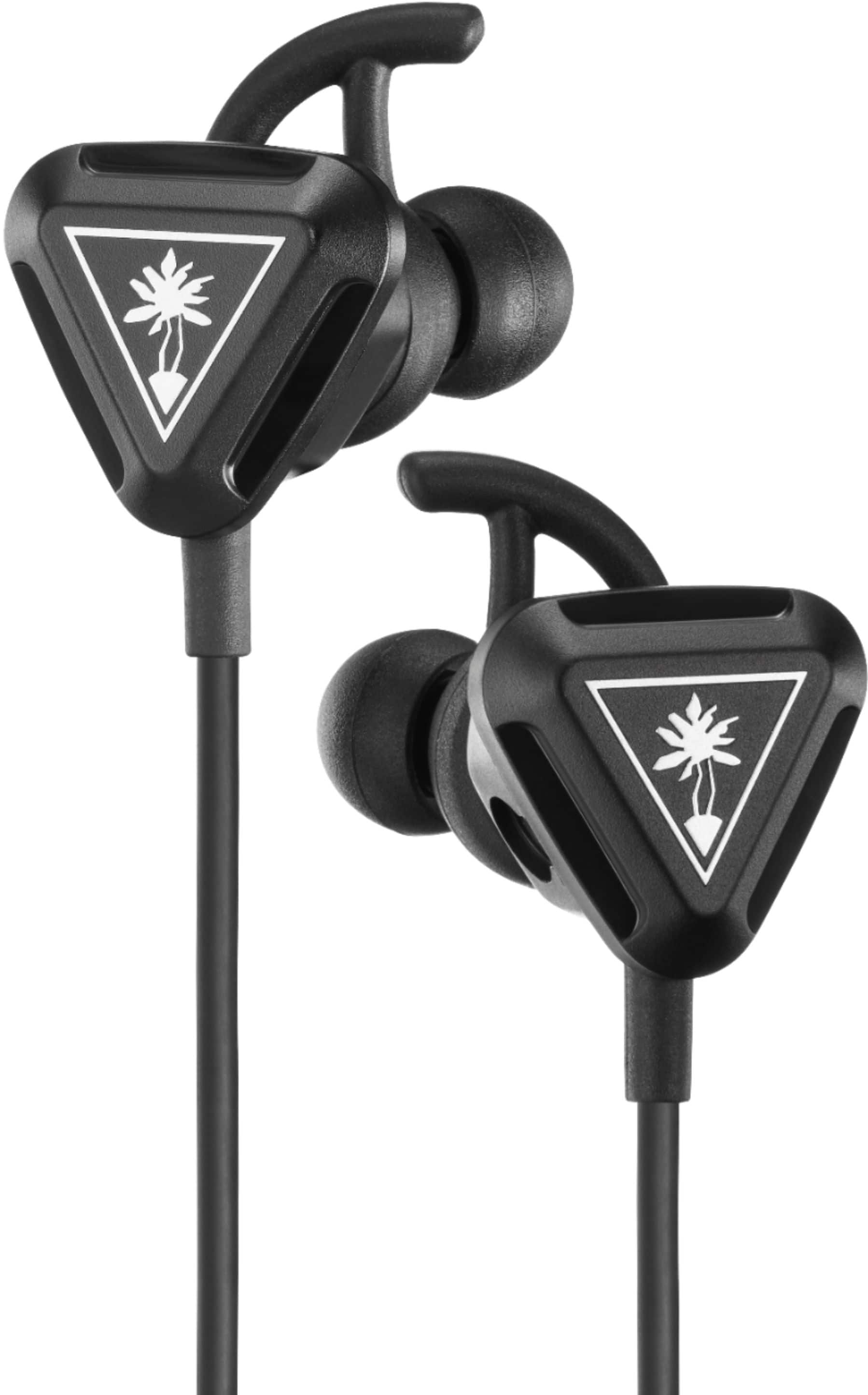 Alt View 12. Turtle Beach - Battle Buds In-Ear Gaming Headset for Mobile Gaming, Nintendo Switch, Xbox One, Xbox Series X|S, PS4 & PS5 - Black/Silver.