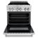 Alt View 11. ZLINE - 4.0 cu. ft. Dual Fuel Range with Gas Stove and Electric Oven - Stainless Steel.