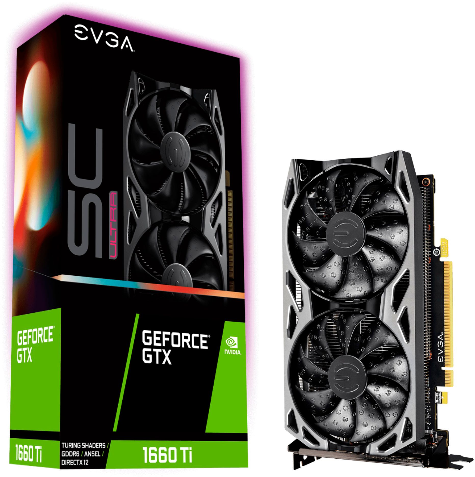 Best Buy: EVGA NVIDIA GeForce GTX 1660 Ti 6GB SC ULTRA GAMING