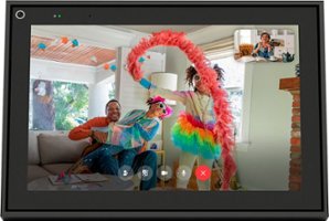 Facebook Portal - Smart Video Calling for the Home with 10” Touch Screen Display - Black - Front_Zoom