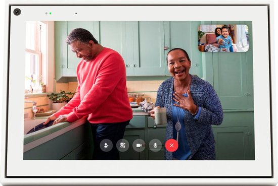Front Zoom. Facebook Portal - Smart Video Calling for the Home with 10” Touch Screen Display - White.