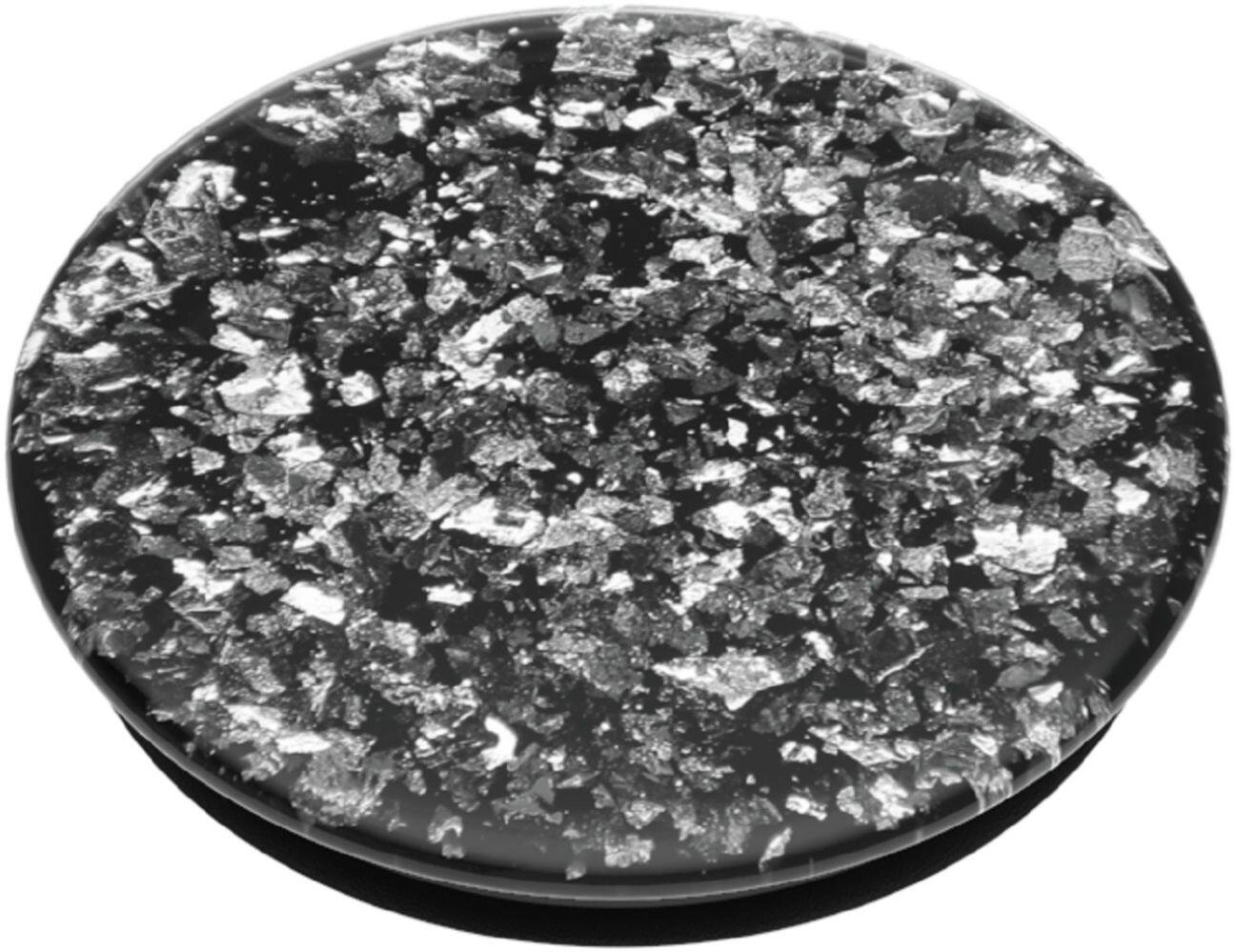 Alt View 13. PopSockets - PopGrip Premium Cell Phone Grip & Stand - Foil Confetti Silver.