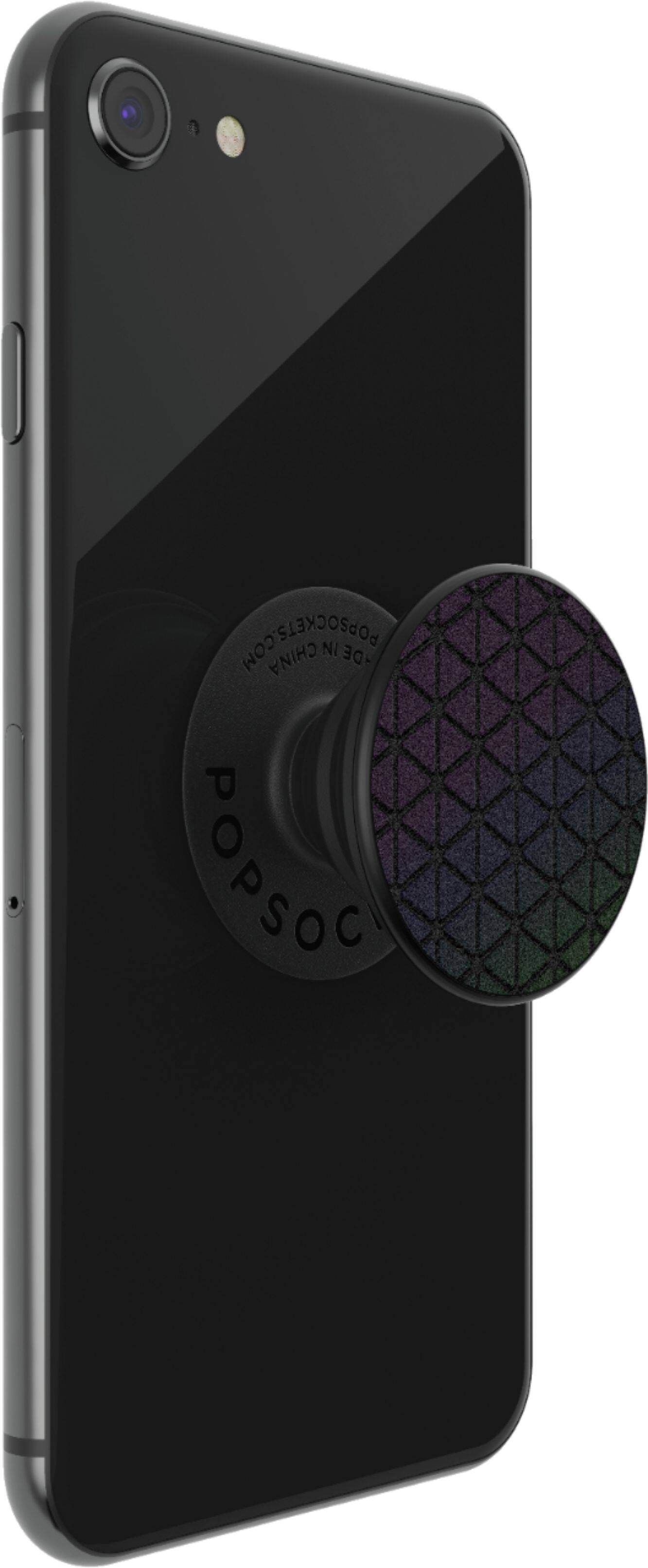 Black Grid Pop-Socket