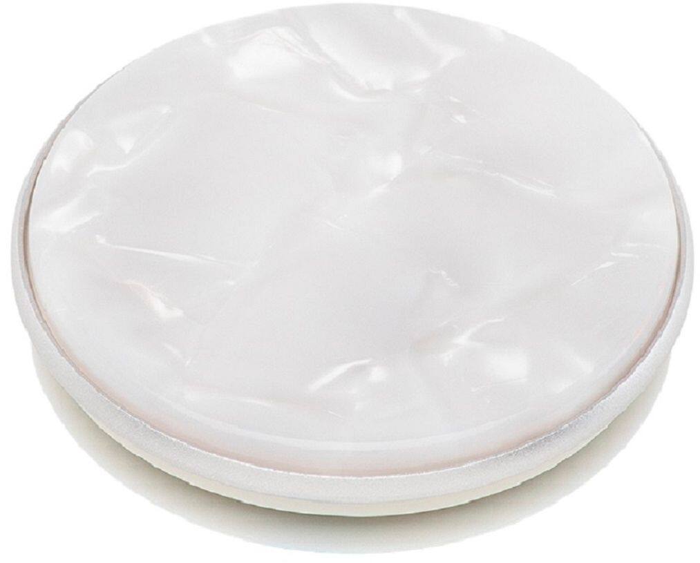 Alt View 13. PopSockets - PopGrip Premium Cell Phone Grip & Stand - Acetate Pearl White.