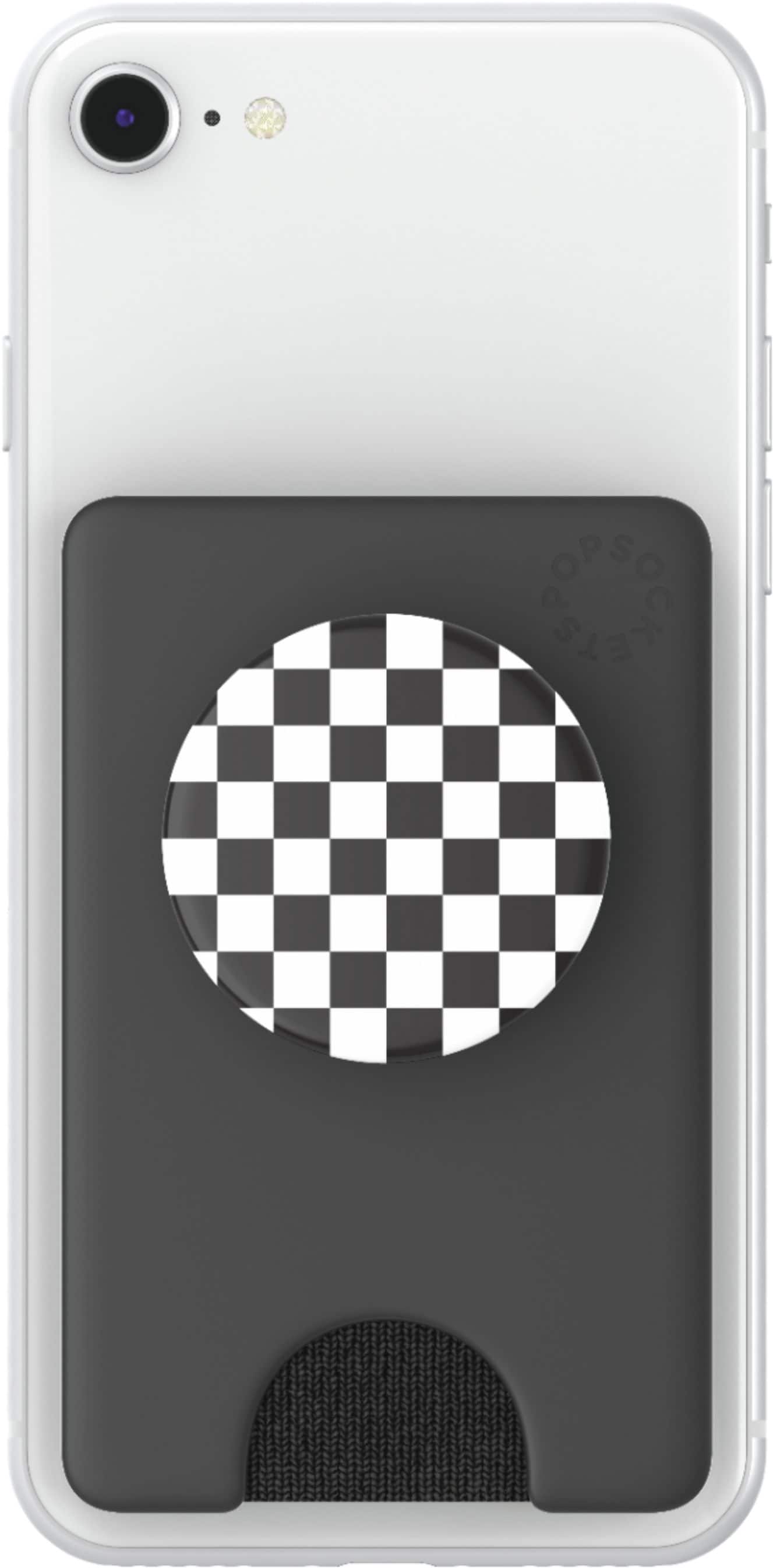 Alt View 15. PopSockets - Adhesive Wallet with PopGrip Cell Phone & Stand - Black.