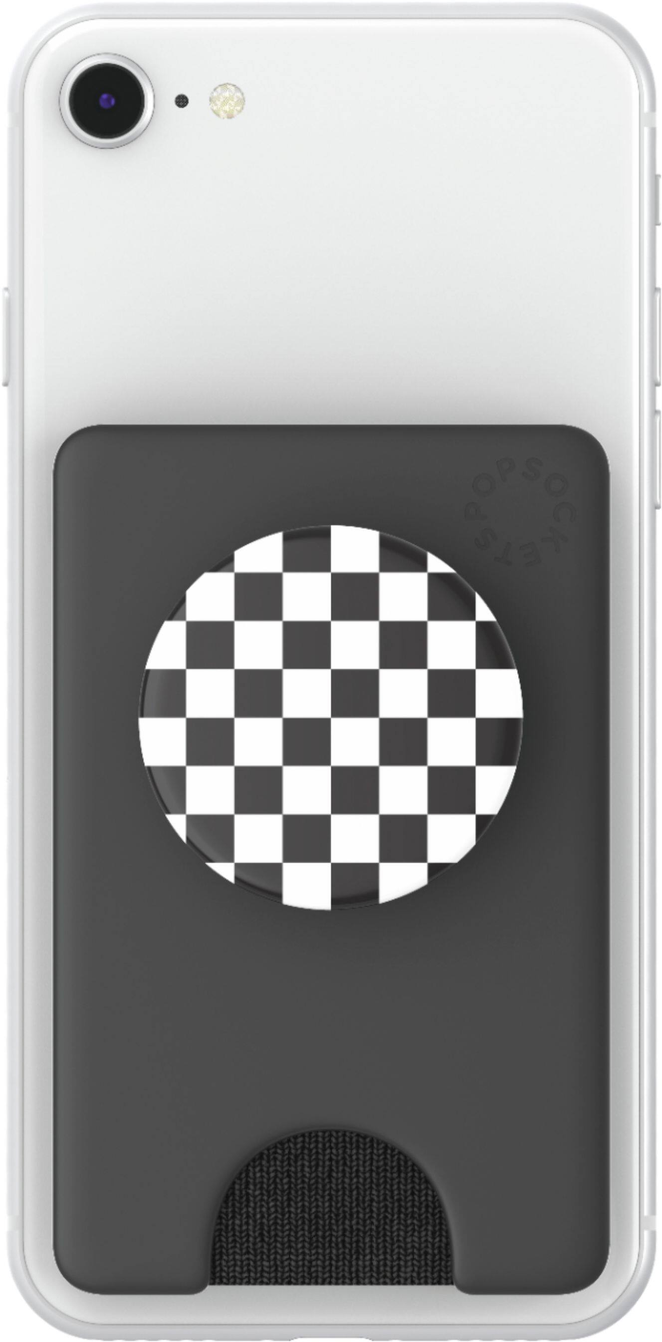 Alt View 15. PopSockets - Adhesive Wallet with PopGrip Cell Phone & Stand - Black.