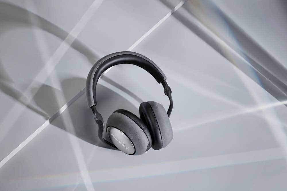 Alt View 13. Bowers & Wilkins - PX7 Wireless Noise Cancelling Over-the-Ear Headphones - Silver.