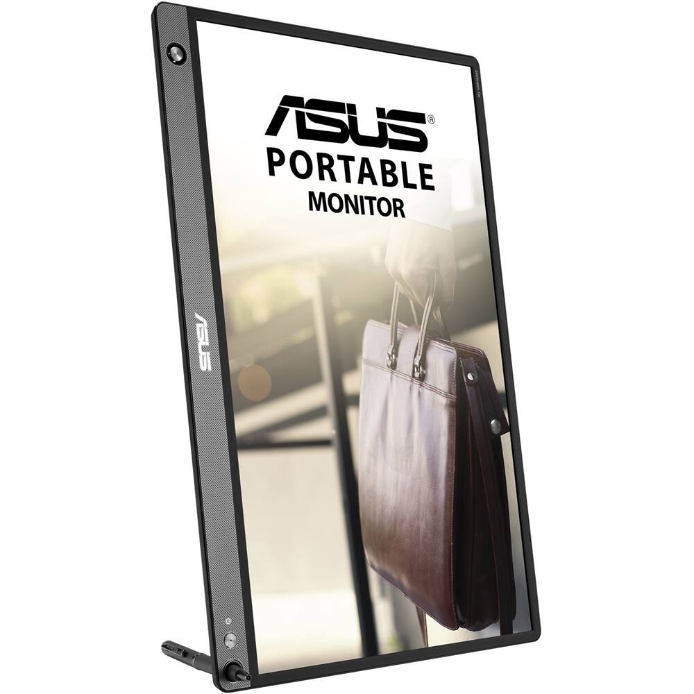 Alt View 15. ASUS - ZenScreen GO 15.6" IPS LCD FHD Monitor (USB, Micro-HDMI) - Black.