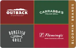 Bloomin' Brands - $50 Gift Card [Digital]