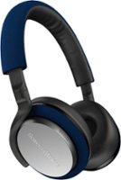 Bowers & Wilkins - PX5 Wireless Noise Cancelling On-Ear Headphones - Blue - Front_Zoom
