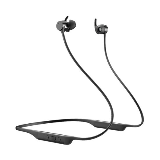 Front Zoom. Bowers & Wilkins - PI4 Wireless Noise Cancelling In-Ear Headphones - Black.