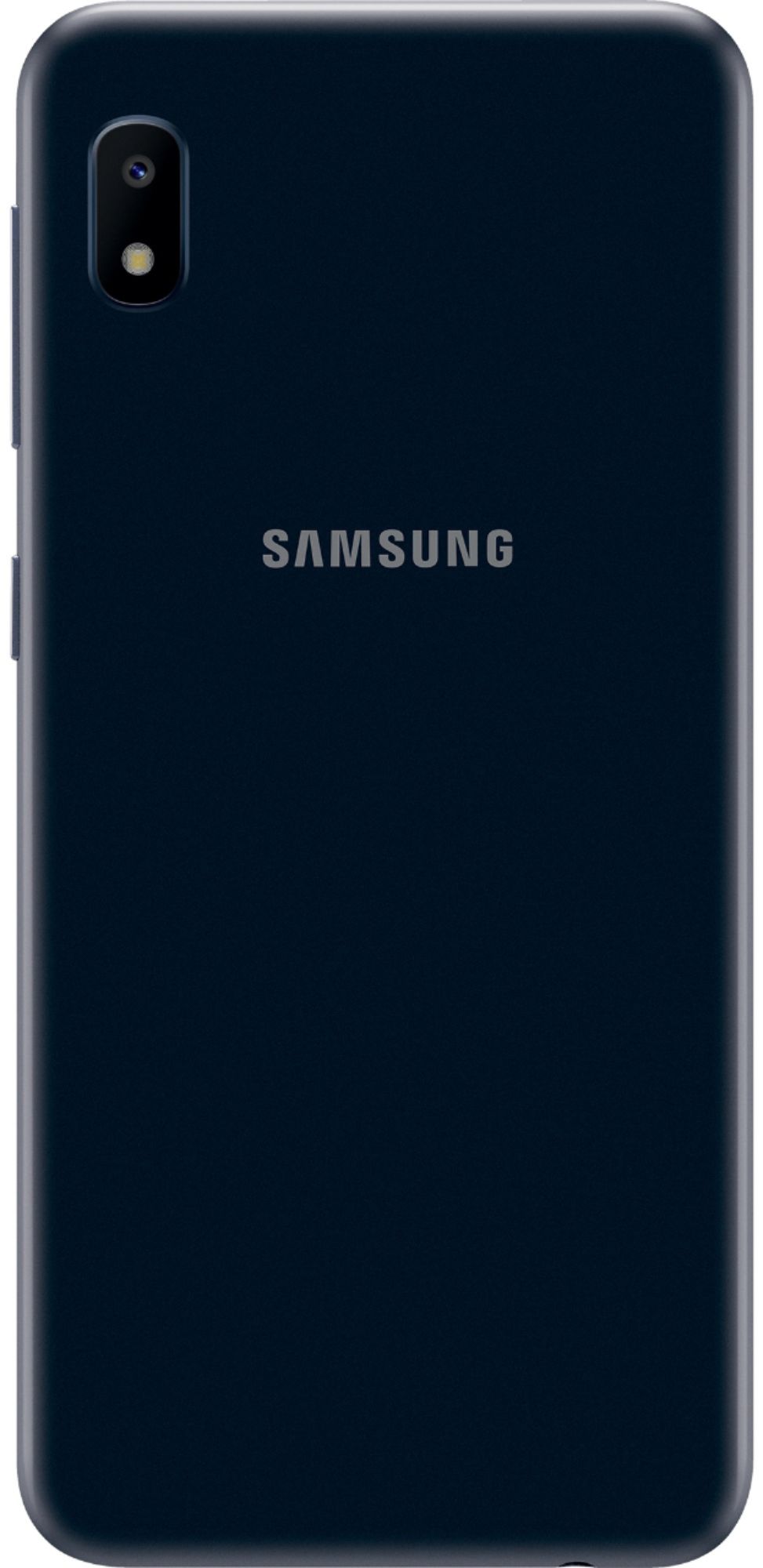 Back View: Simple Mobile - Samsung Galaxy A10E - Charcoal Gray