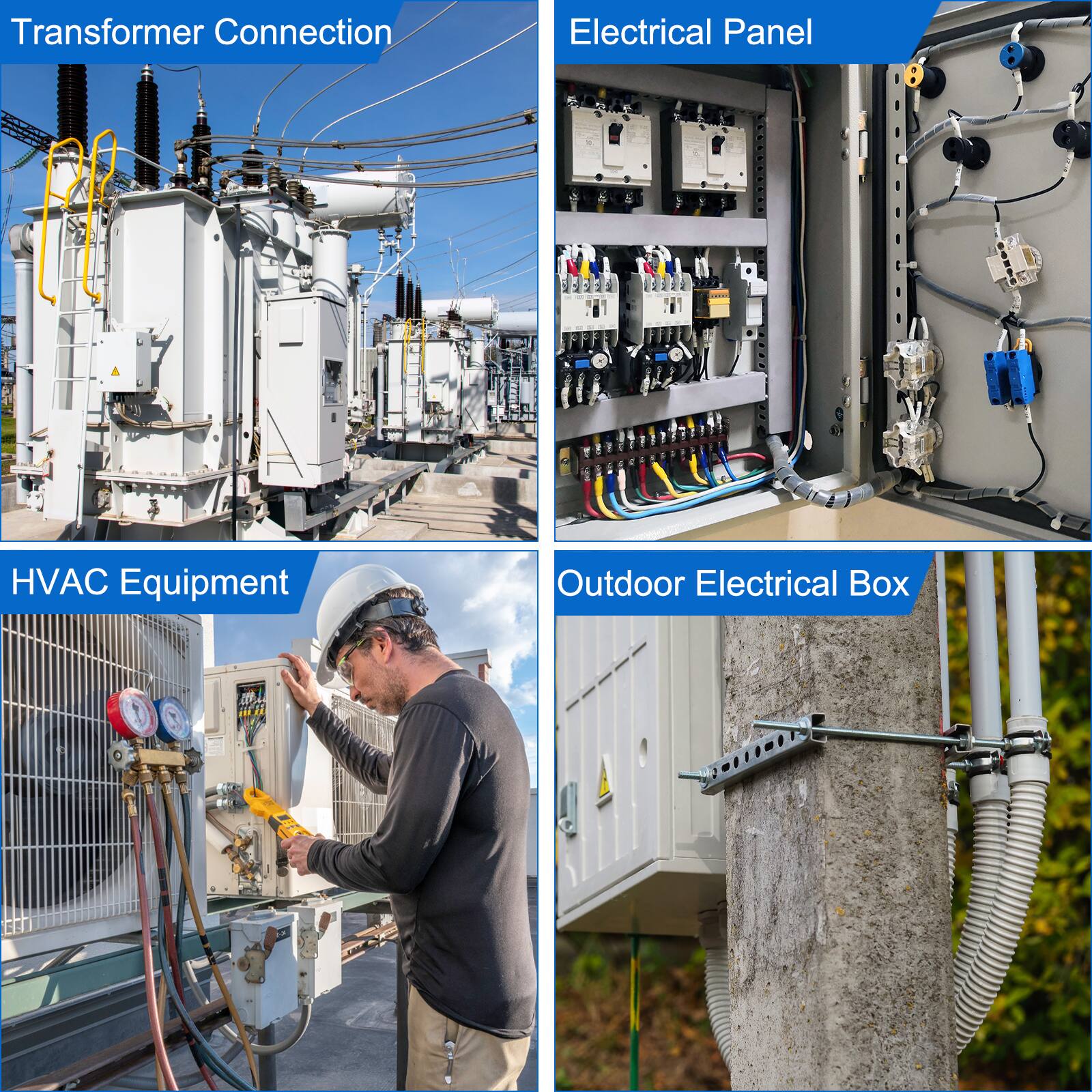 Transformer Connection  
Electrical Panel  
HVAC Equipment  
Outdoor Electrical Box