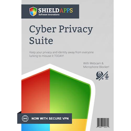 ShieldApps - Cyber Privacy Suite (1-Device) (1-Year Subscription) - Android, Windows [Digital]
