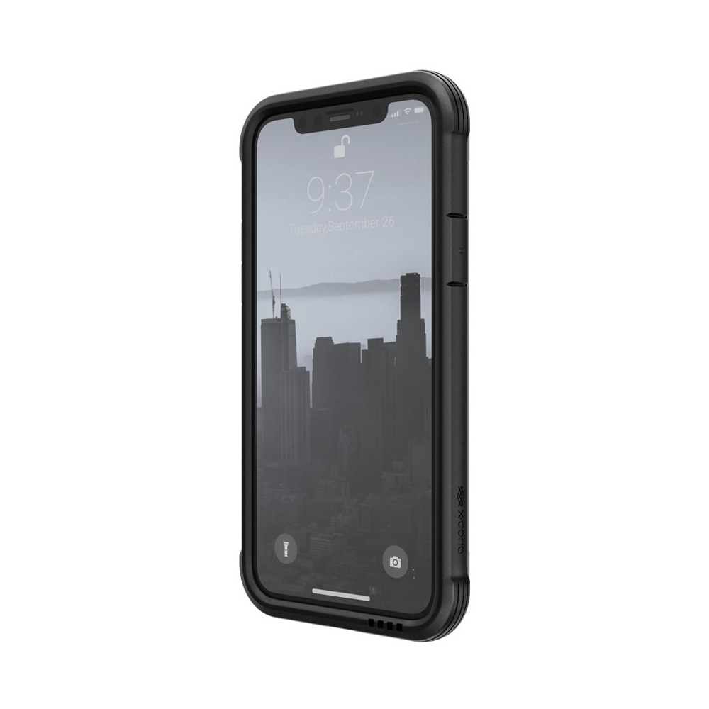 Angle View: Raptic - Air Case for iPhone 12/12 Pro - Silver