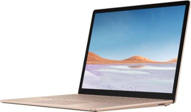 Microsoft - Surface Laptop 3 - 13.5" Touch-Screen - Intel Core i7 - 16GB Memory - 256GB Solid State Drive - Sandstone - Front_Zoom