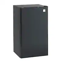 Avanti - 3.3 cu. ft. Compact Refrigerator, Mini-Fridge - Black - Front_Zoom