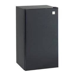 Avanti 3.3 cu. ft. Compact Refrigerator, Mini-Fridge, in Black - Black - Front_Zoom