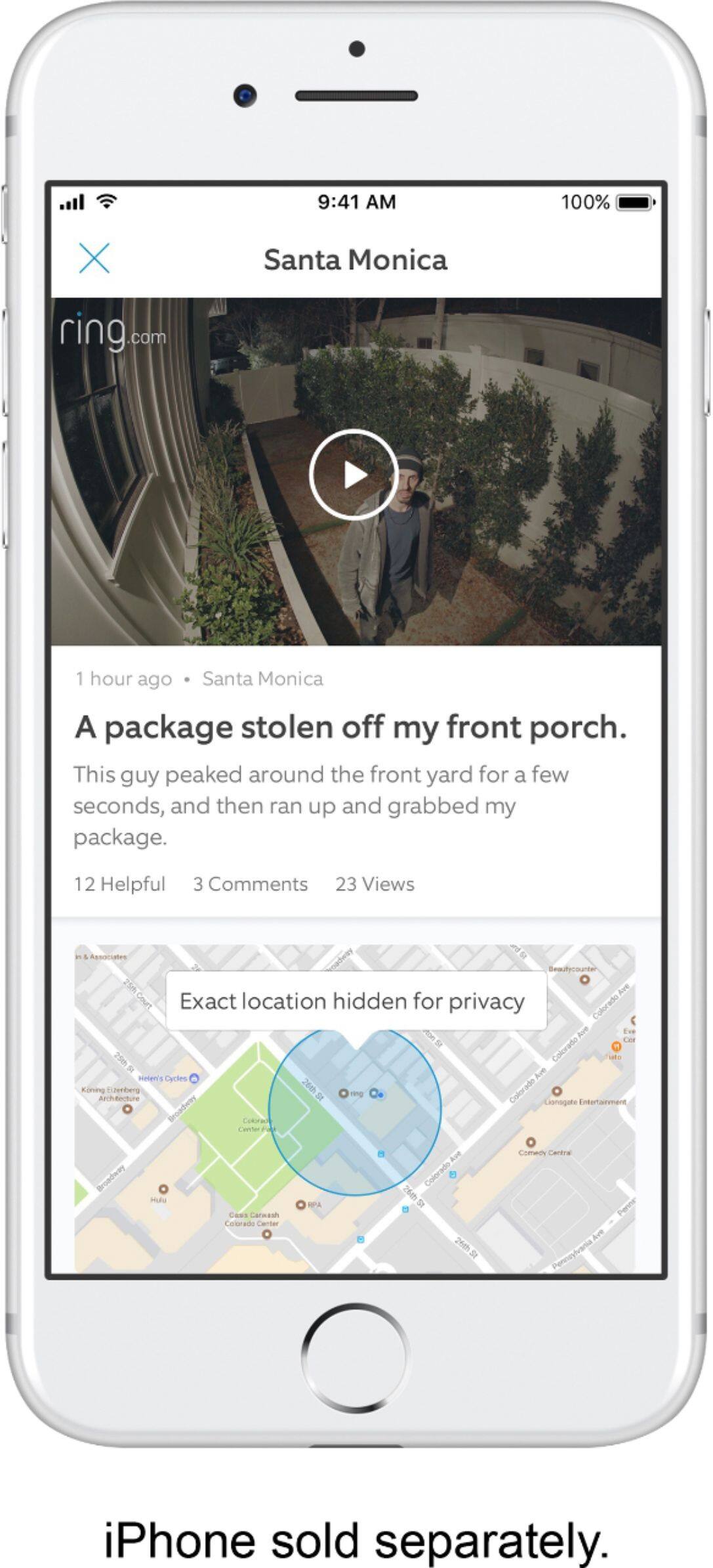 Alt View 16. Ring - Peephole with Chime - Satin Nickel.