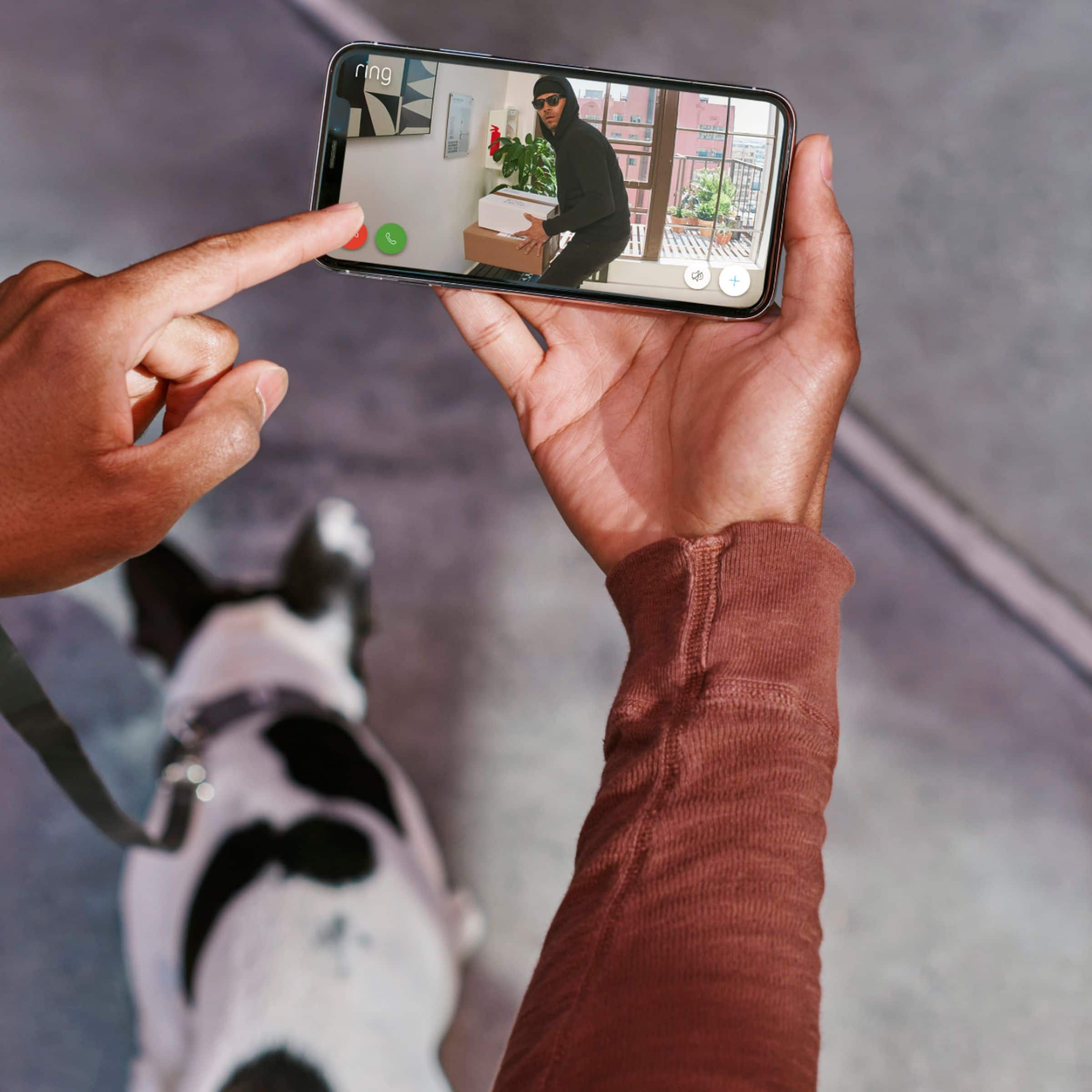 Alt View 18. Ring - Peephole with Chime - Satin Nickel.