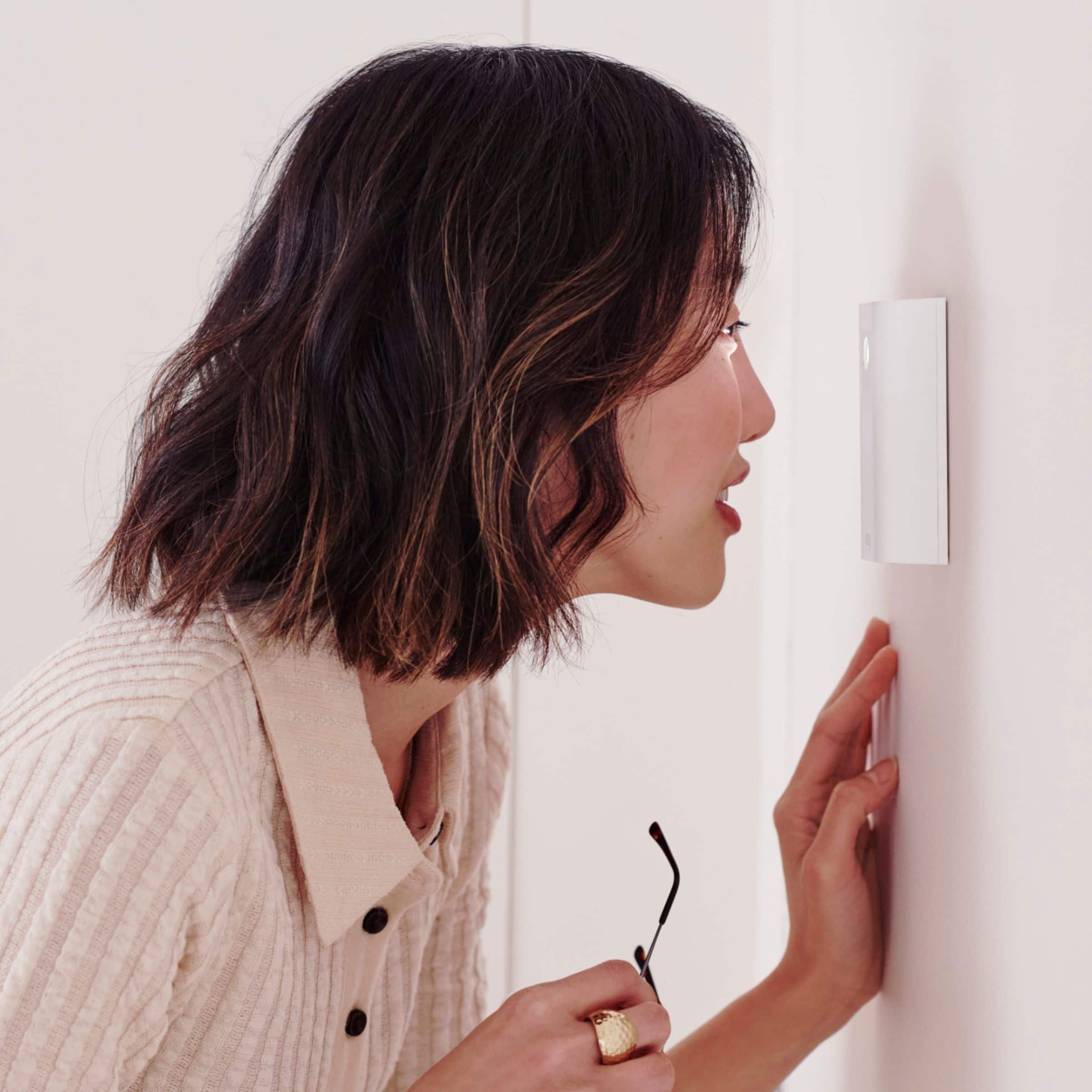 Alt View 21. Ring - Peephole with Chime - Satin Nickel.