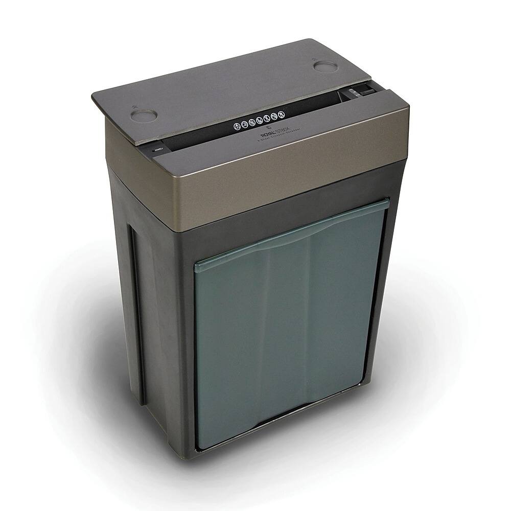 Alt View 11. Royal - 8-Sheet Crosscut Paper Shredder - Silver.